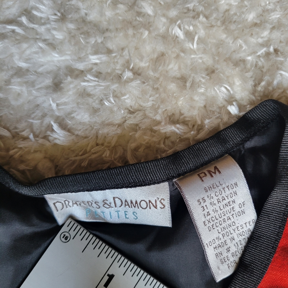 Draper's And Damon's Patchwork Embroidered Jacket… - image 8